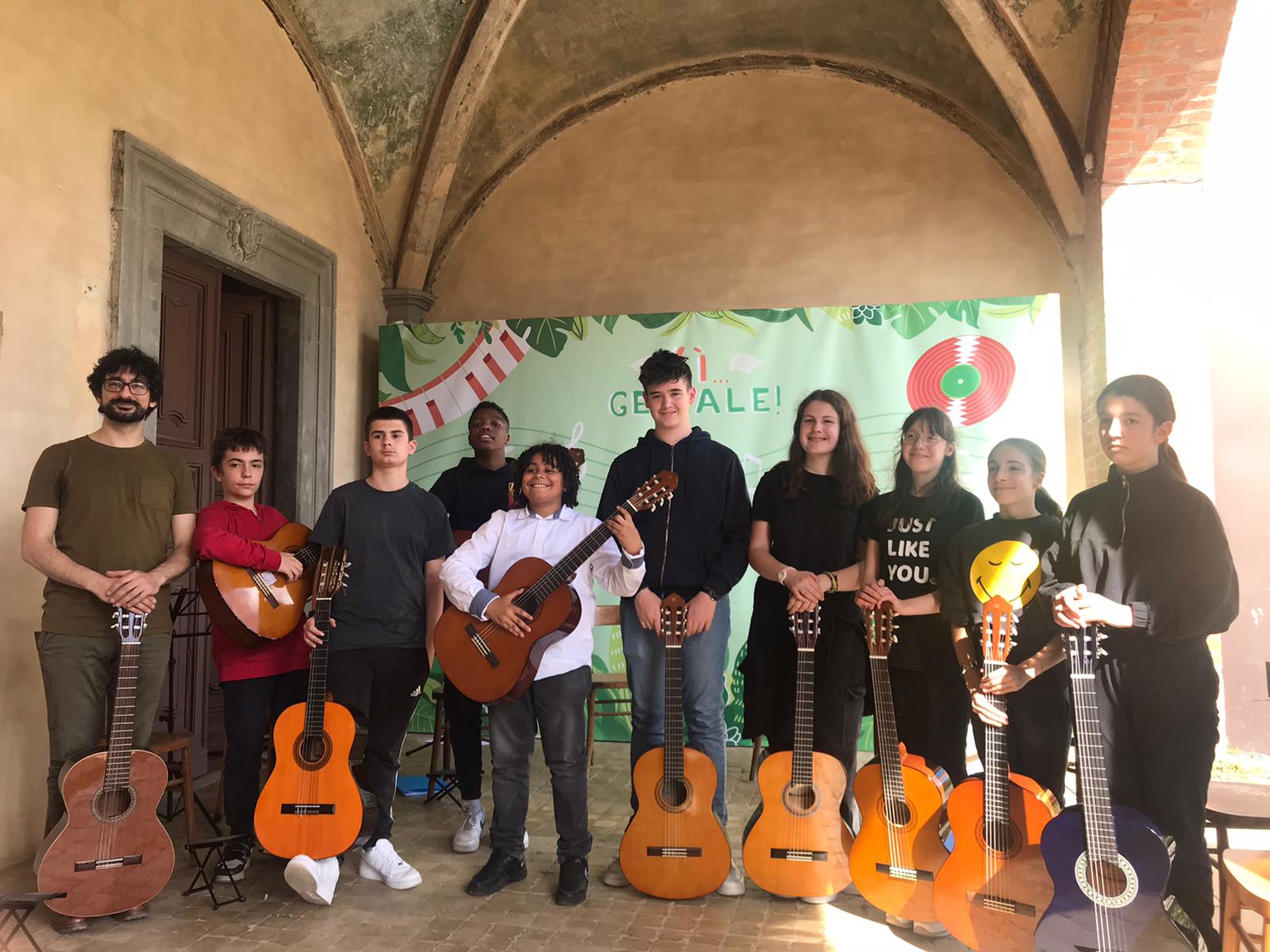 I ragazzi dell'indirizzo musicale