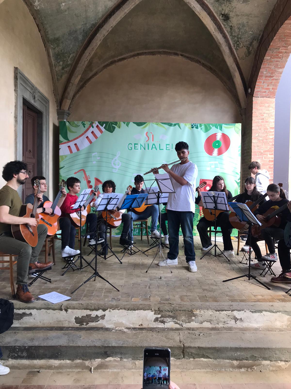I ragazzi dell'indirizzo musicale