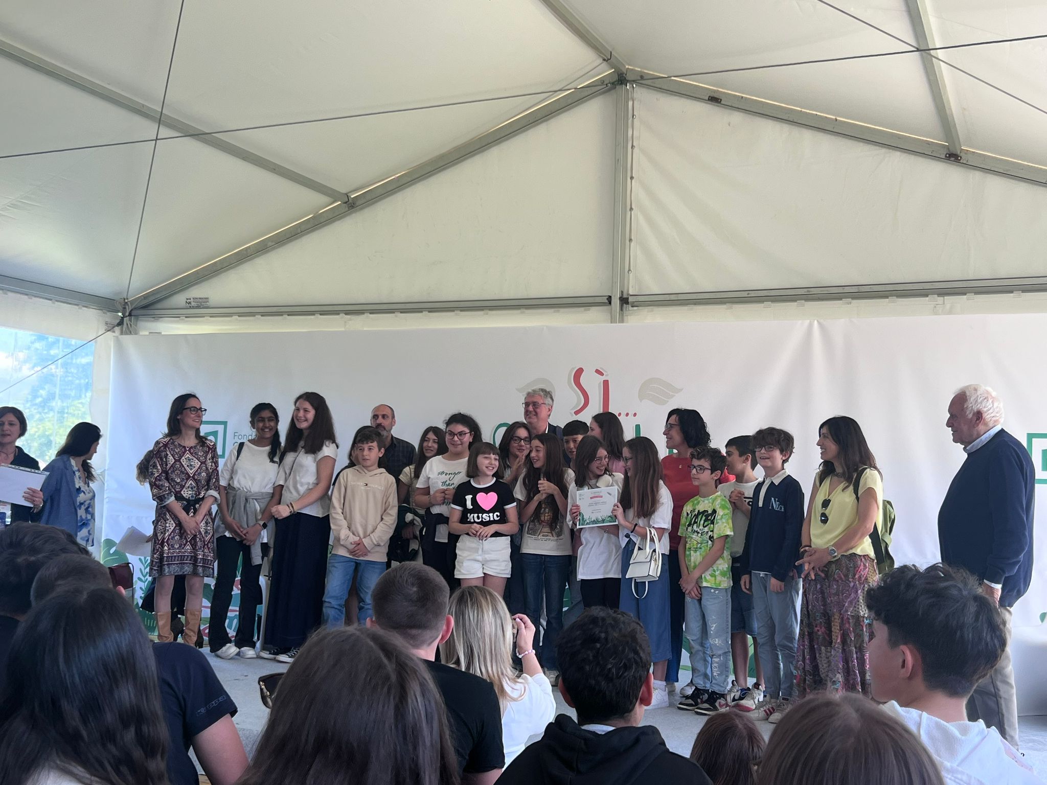 Premiazione del laboratorio STEAM